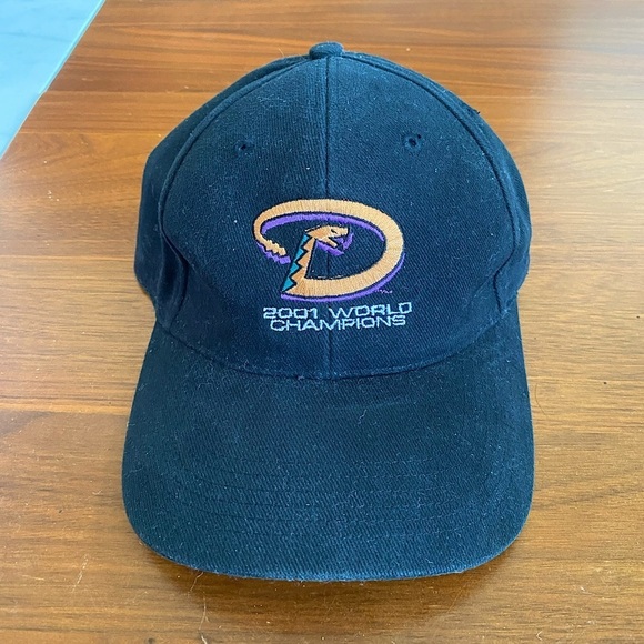 2001 Arizona Diamondbacks MLB World Champions Hat - Picture 1 of 5